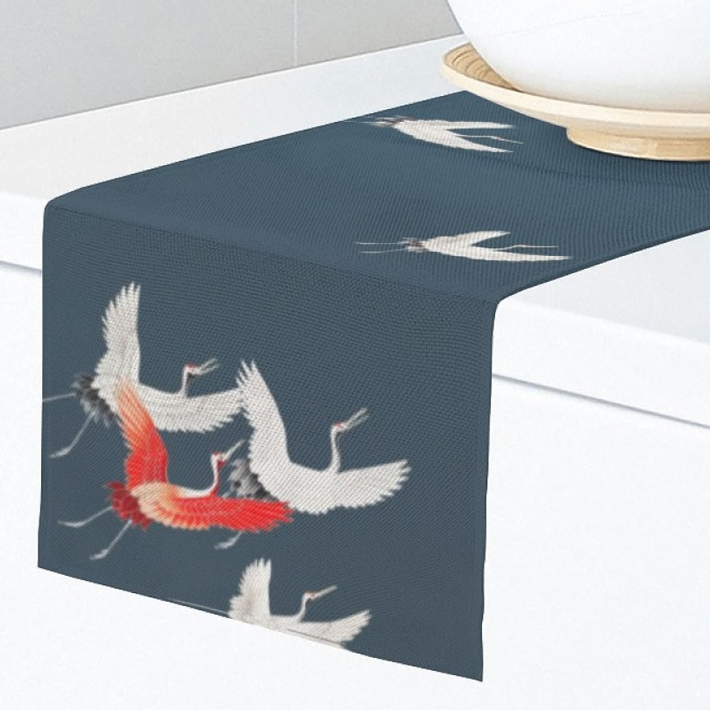 Soaring Cranes Table Runners+