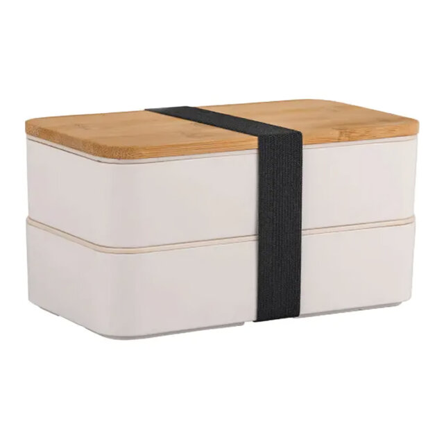 White Bento Lunch Box