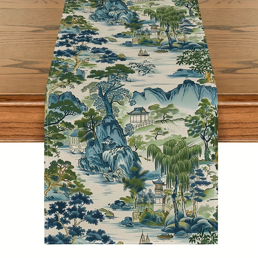 Kyoto Gardens Table Runner