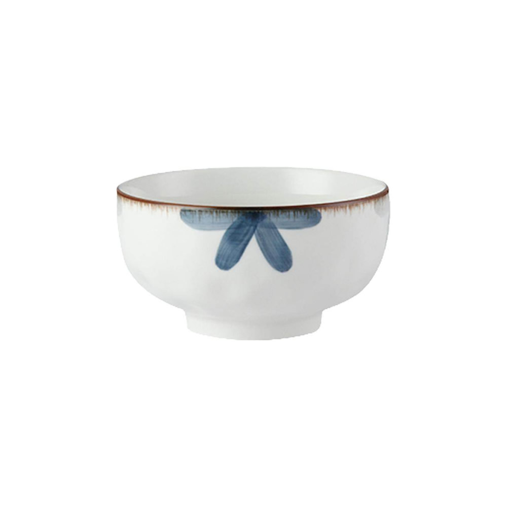 Hisseki Floral Rice Bowl