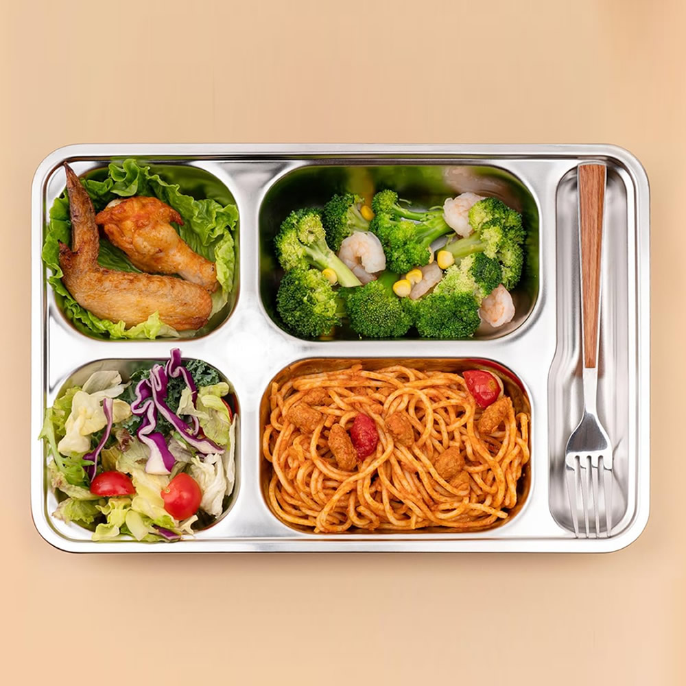 Stainless Steel Bento Tray Idea