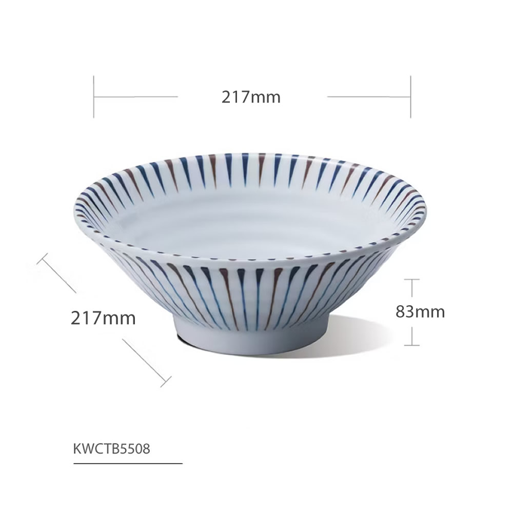 Tokusa Noodle Bowl Dimensions