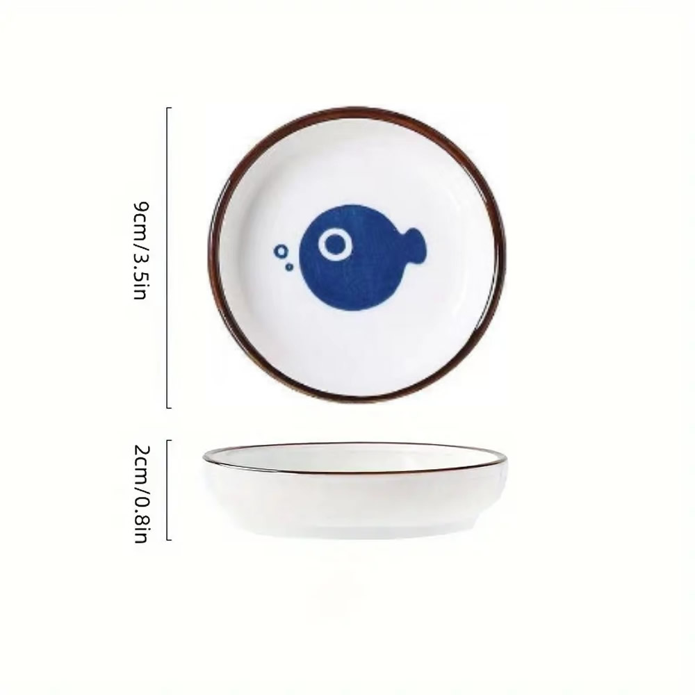 Umi Monogatari Sauce Dish Dimensions